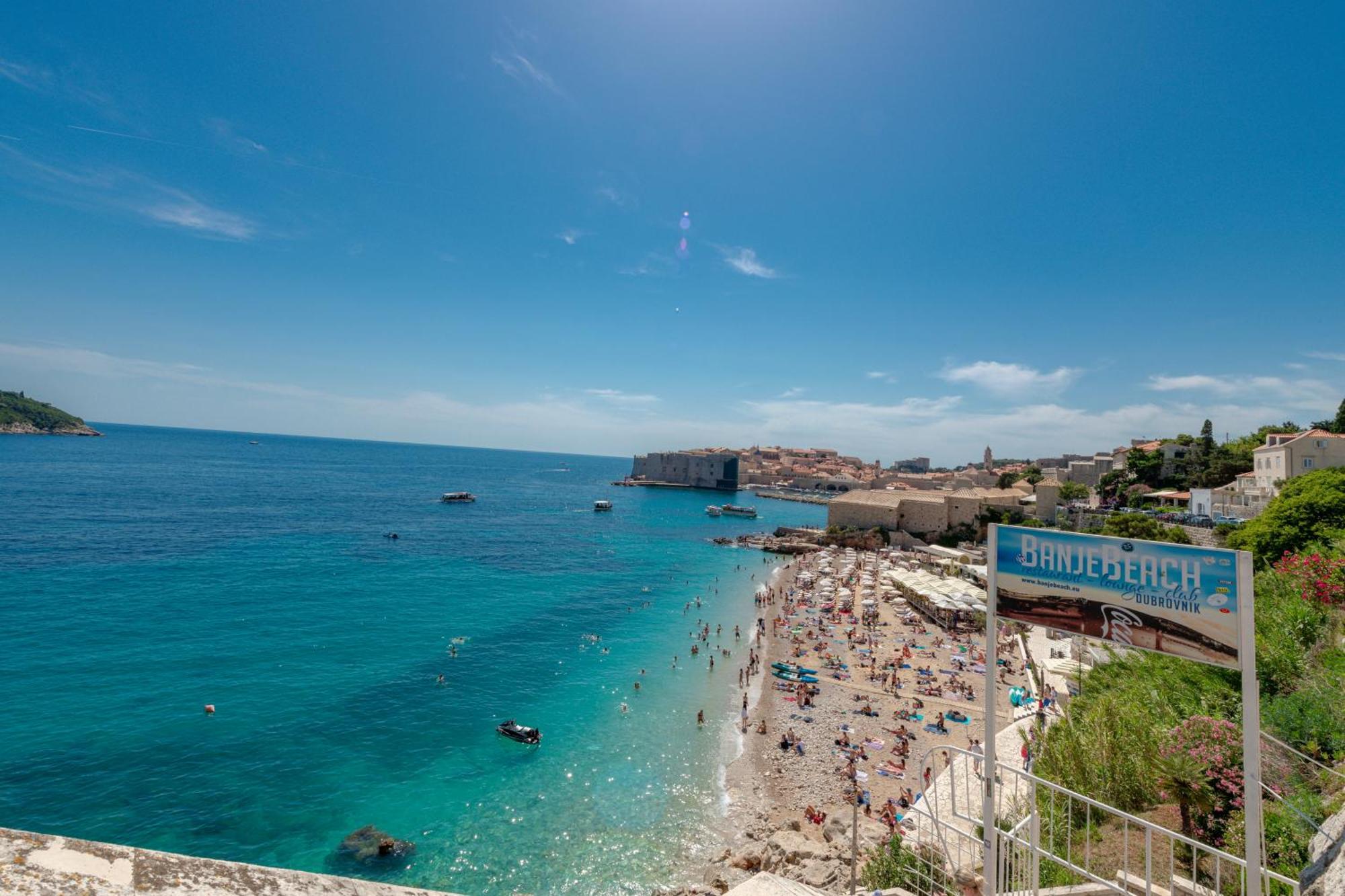 Banje Beach Oasis Apartment Dubrovnik Kültér fotó